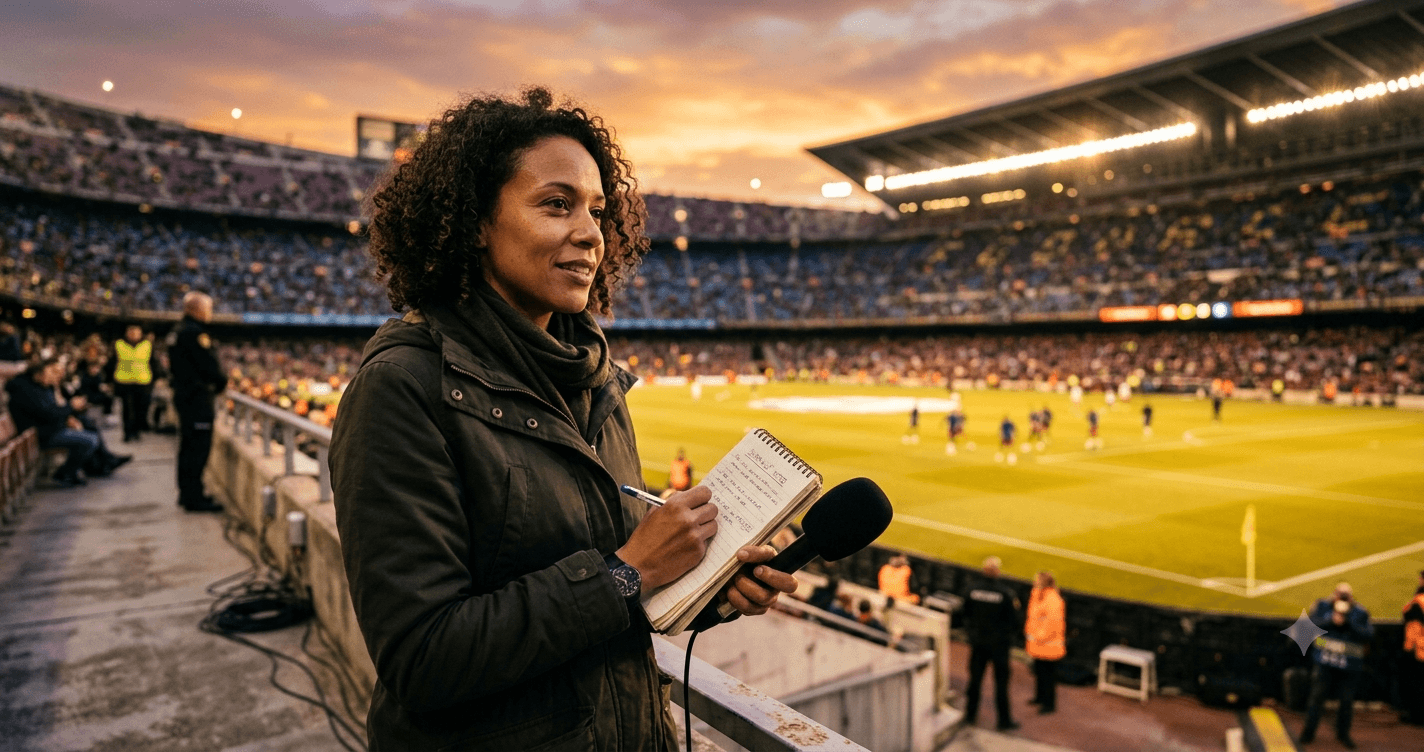 El cronista detrás del silbato: por qué el mundo necesita al periodista deportivo